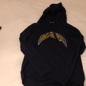 Sequin chargers pullover